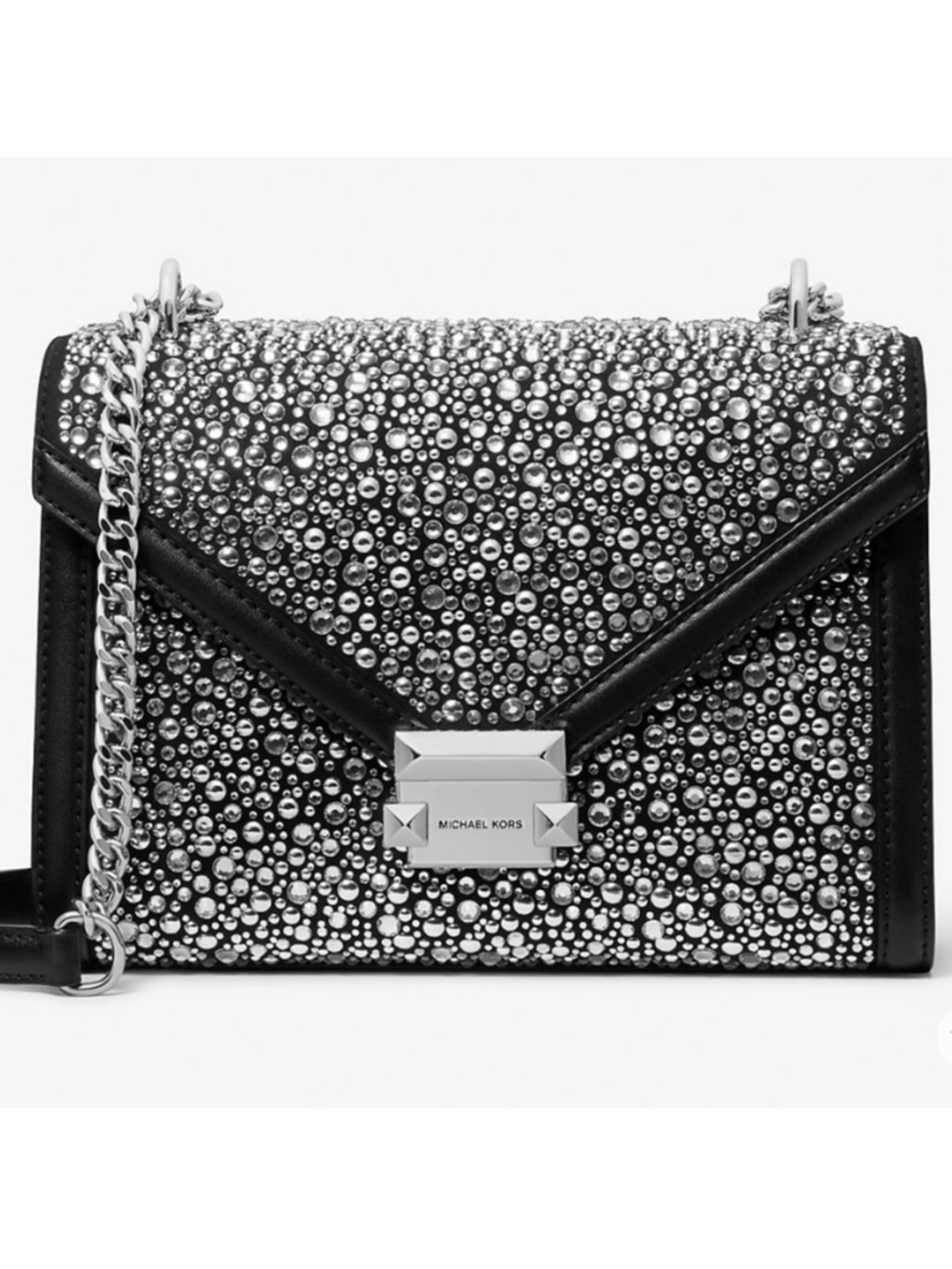 Michael Kors Whitney Medium Embellished Shoulder Bag